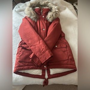 Hollister Coat - Burnt Orange